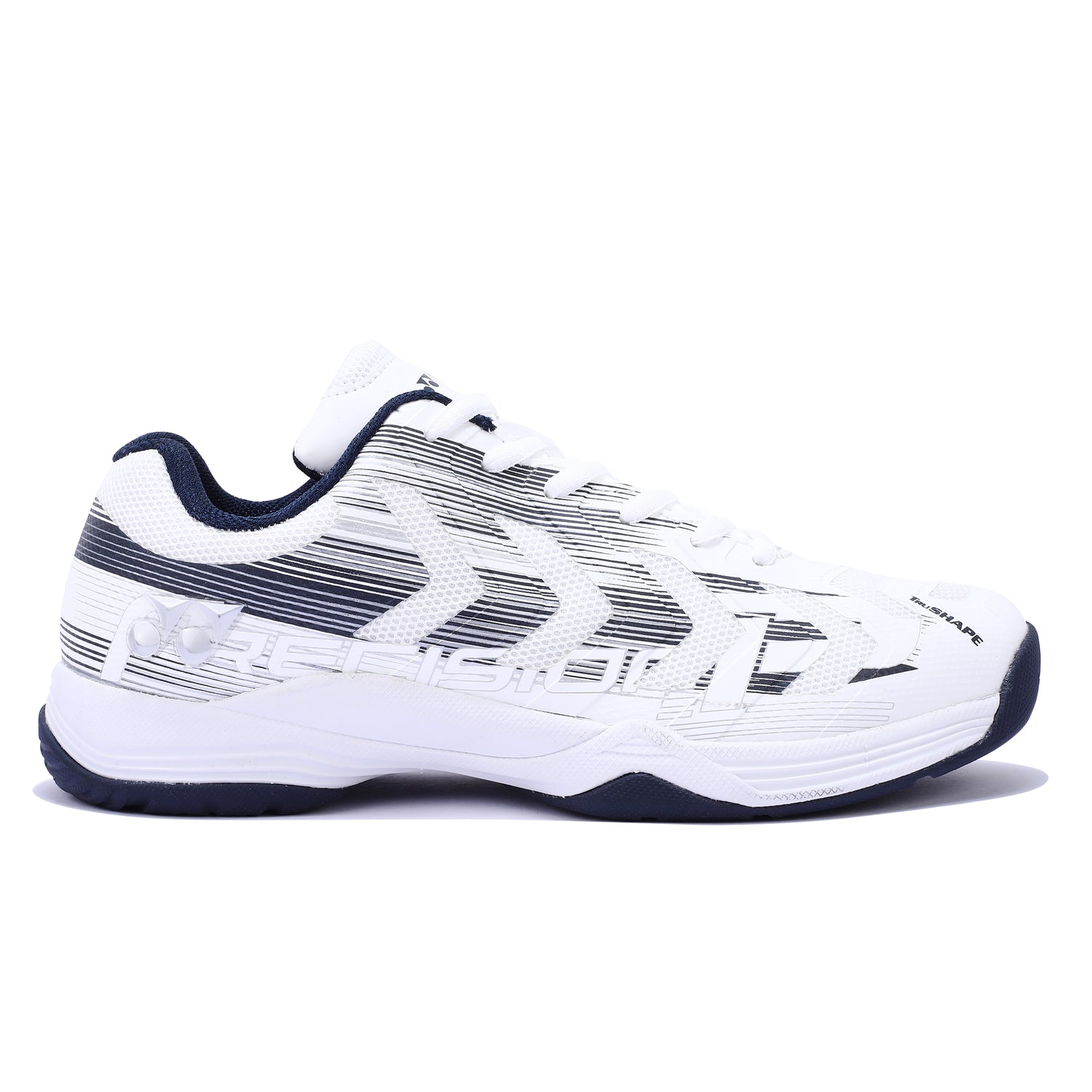 Yonex Precision 2 Badminton Shoes (White / Navy)