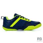 Li-Ning Saga Lite 5 Badminton Shoes (Navy & Lime) - Probadminton