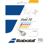 Babolat I Feel 70 String Set (10 m) 9 ( white , blue , red , back , yellow ) - Probadminton