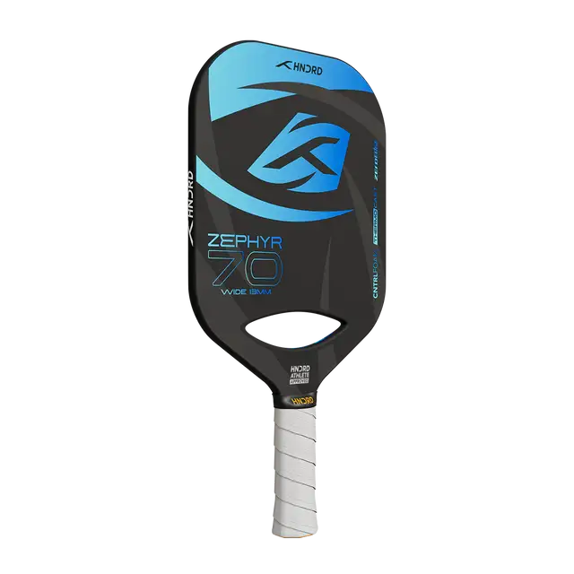Hundred Zephyr 70 Power Pickleball Paddle | 13mm Core & Xtend Shape for Sharp Angles | Control Foam Vibration Dampening | Wide/Extend Variants (223-225g) | HPRX-4M171-X