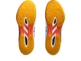 asik court controll FF3 racket shoes white indigo