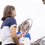Technifibre Tempo 25 racquet head with 16x19 string pattern

