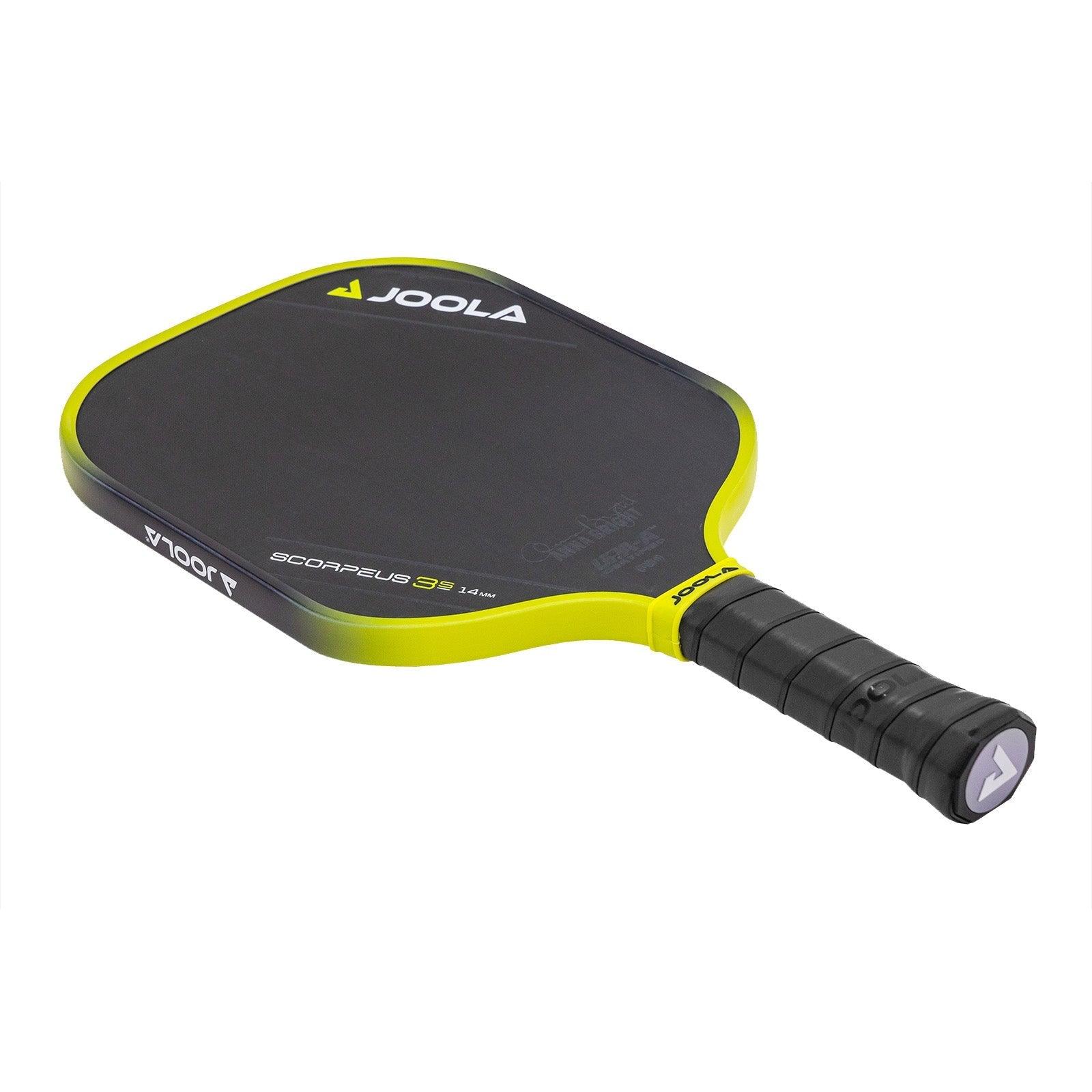Joola Anna Bright Scorpeus 3S 14mm pickleball paddel, Propulsion Core technology. Shop probadmintion.in.