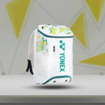 Player carrying Yonex AD-1-Q014-524-0712 rucksack Loden Green