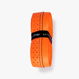 Wide badminton grip with stitching