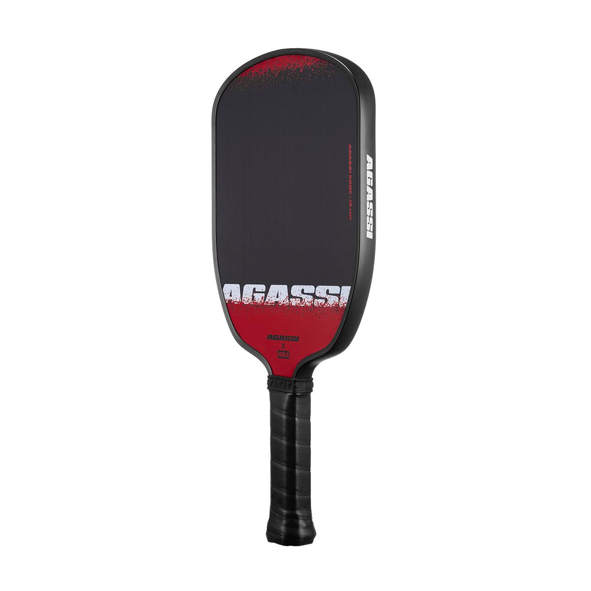 Joola Agassi Edje SS25 16mm paddle with extended sweet spot. Find it at probadmintion.in.