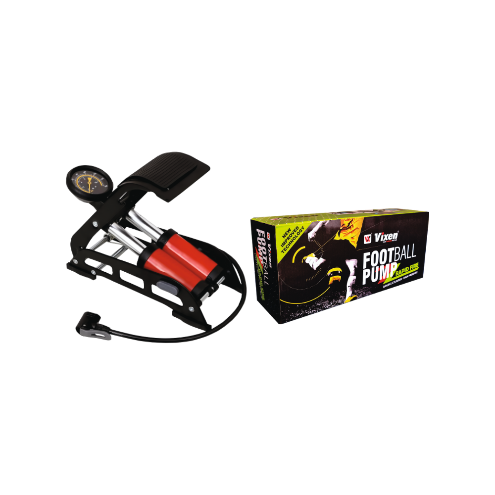 vixen rapid fire foot pomp for footbal basktball vollyball and handbal