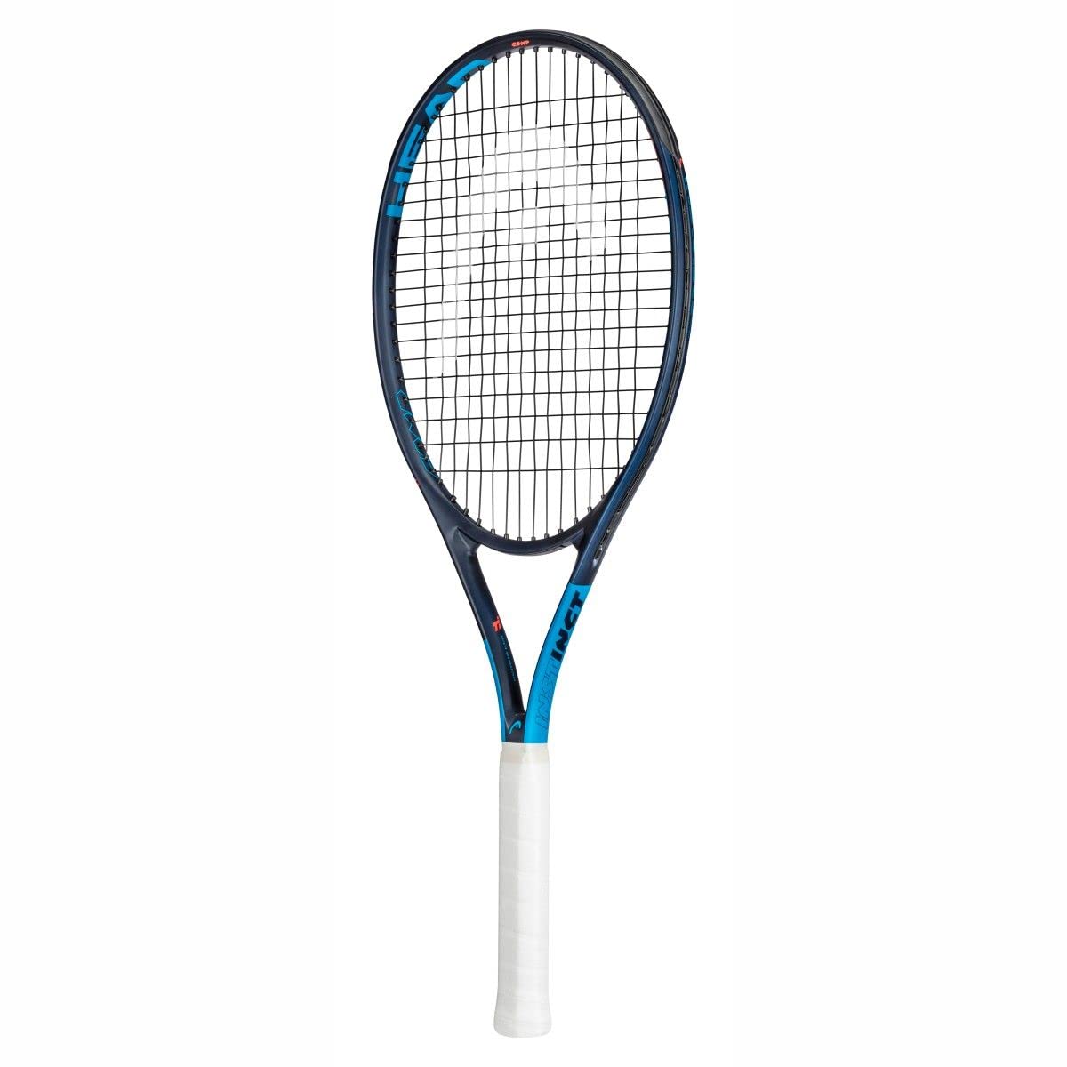 HEAD Instinct Comp tennis racquet with blue and black finish.

