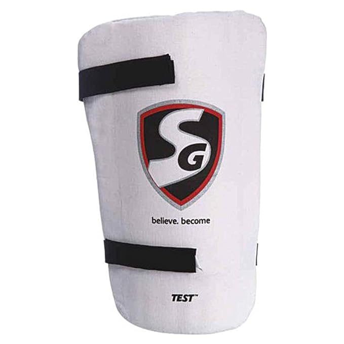 SG Test Mens Criket Thigh Pad – Lightweight Foam Cricket Guard

SG Test Mens Cricket Thigh Pad – White Protecshun Pad for Batting

SG Test Mens Criket Thigh Pad – Comfortable Cushioning Cricket Thigh Guard