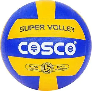 Cosco Super Volley Ball – Cosko Supar Volleyball – Leather Volly Ball Size 4 India – Cosco Vollybal for Profesonal Play – Indian Volliball Leather