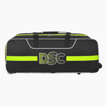 "DSC Eco100 Wheely Kitbag – Spacious Criket Gear Bag Black"