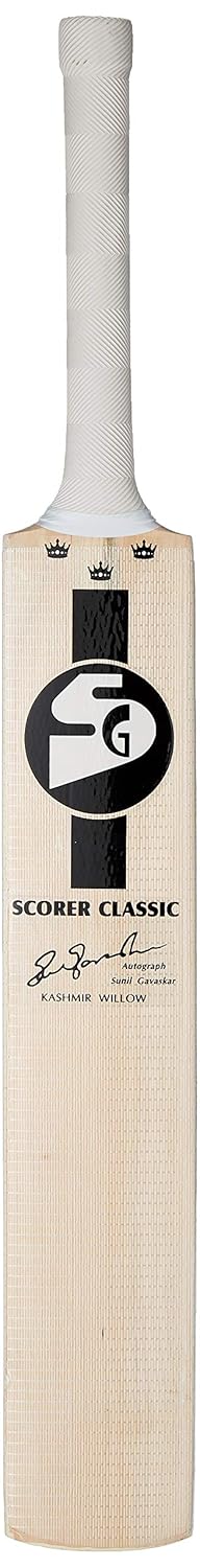 SG Scorer Klassic Kashmeer Willow Cricket Bat – Lightweight Leather Ball Bat