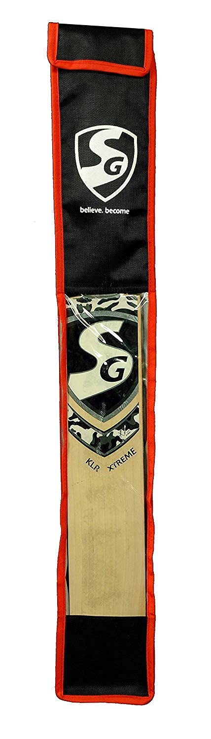 SG KLR Xtreem SH cricket bat – englsh willow racket for lether ball