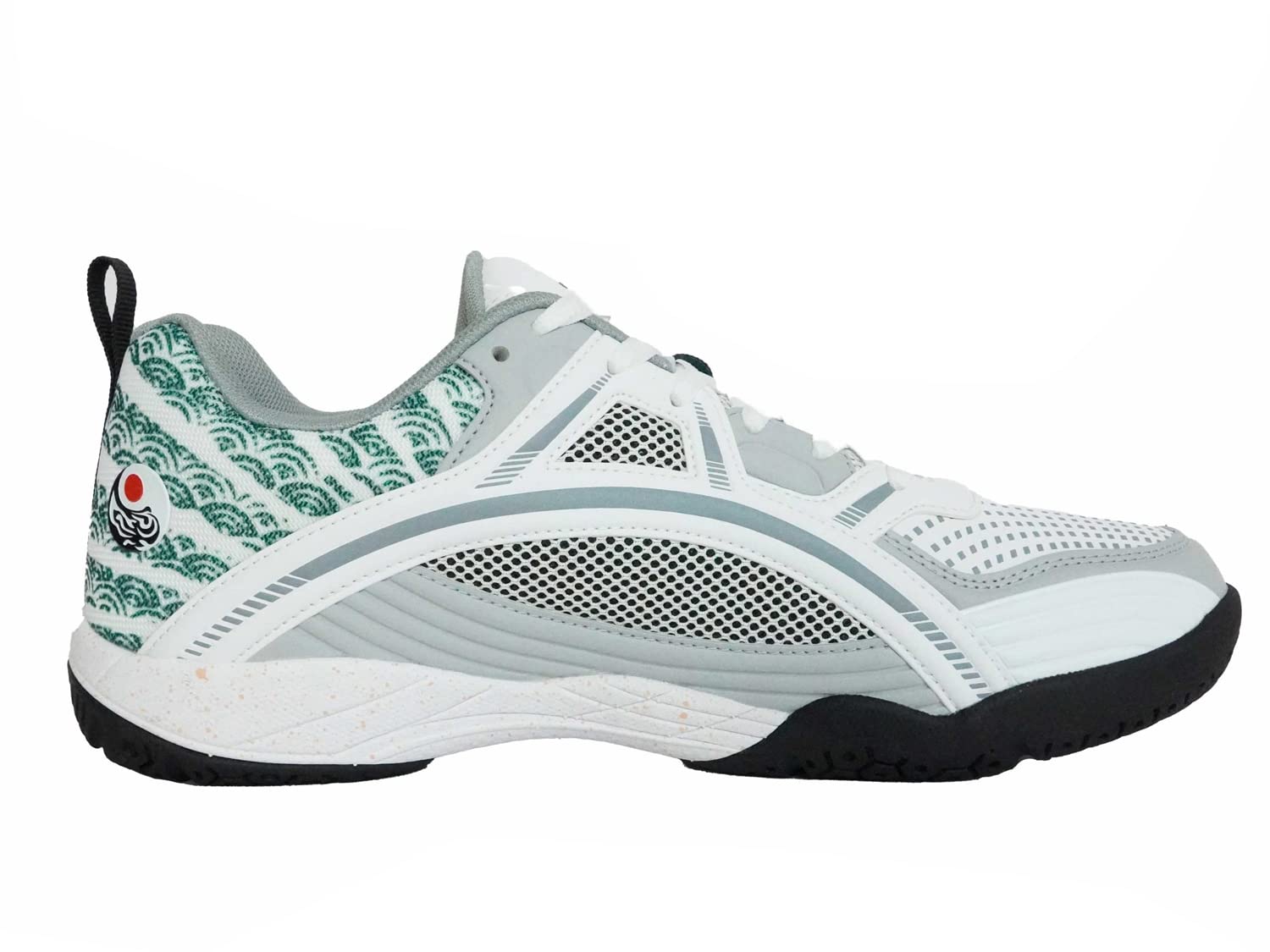 Yonex Tokyo Ultima Badminton Shoes for Men (White/Porpoise/Vintage Green) - Probadminton