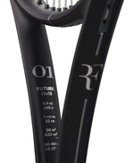Alt Text: Multiple angles of the Wilson RF 01 Future tennis rakete, showcasing its versatility for aggressive and all-round play. Find your Wilson tennis racket in India at ProBadminton.n