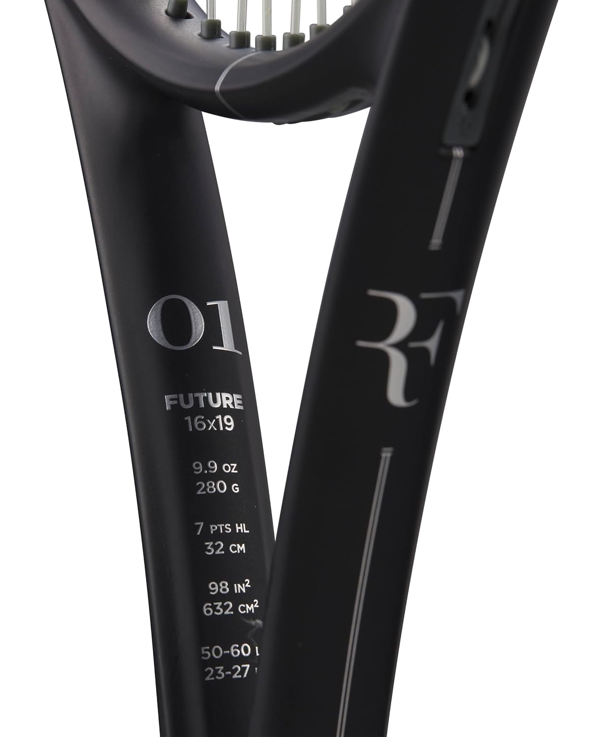 Alt Text: Multiple angles of the Wilson RF 01 Future tennis rakete, showcasing its versatility for aggressive and all-round play. Find your Wilson tennis racket in India at ProBadminton.n