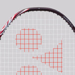 Kurenai red Yonex ASTROX 100 TOUR racket, emphasizing its 10 mm longer length and focus on continuous attacking power, available at probadminton.in.