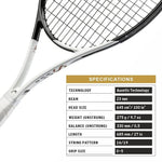 Image of the HEAD Speed MP L 2022 racquet with its protective cover, ensuring it stays tournament-fit for every "misspell match." Start your game with ProBadminton.in.