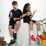"Hundred Court Star Non-Marking Badminton Shoes – Lightweight & Stable Footwear for Intermediate Players"