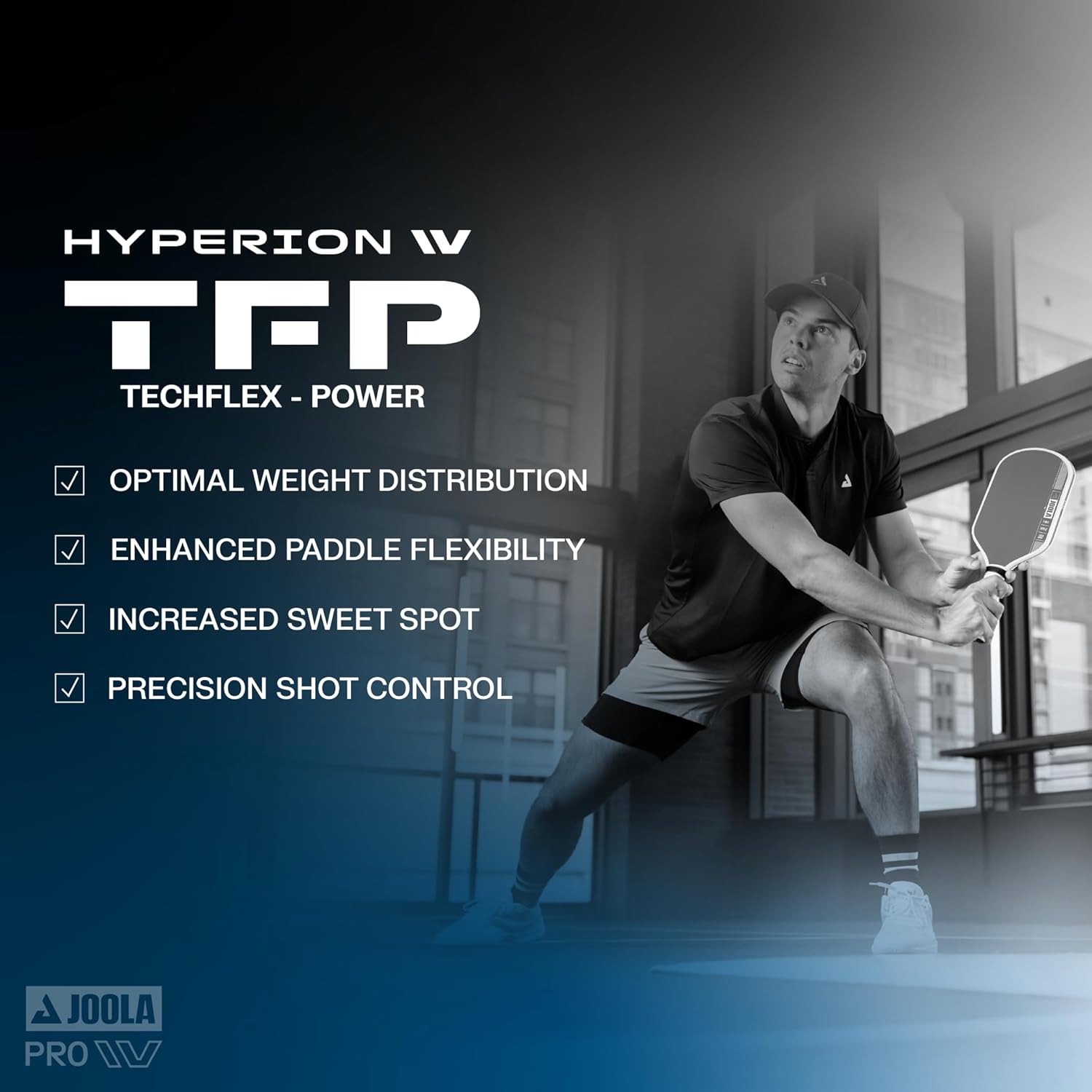 Ben Jhons Hyperion Pro 4 pickle ball paddal India | pickleball raket | Joola Hyperion paddle with propolsion core