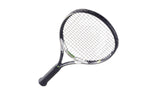 Alt Text: "Detail shot of the Head MXG 3 16x18 string pattern, highlighting its spin potential and large sweet spot. Find this racquet at ProBadminton.in."

