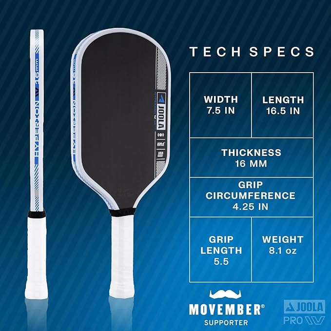Simone Jardim Hyperion Pro IV pickleball paddle | professional-grade TechFlex Power pickleball bat | USAPA approved padel