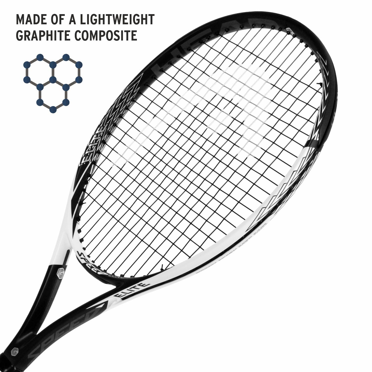 head speed elite tenis rakcet 285 g light construction