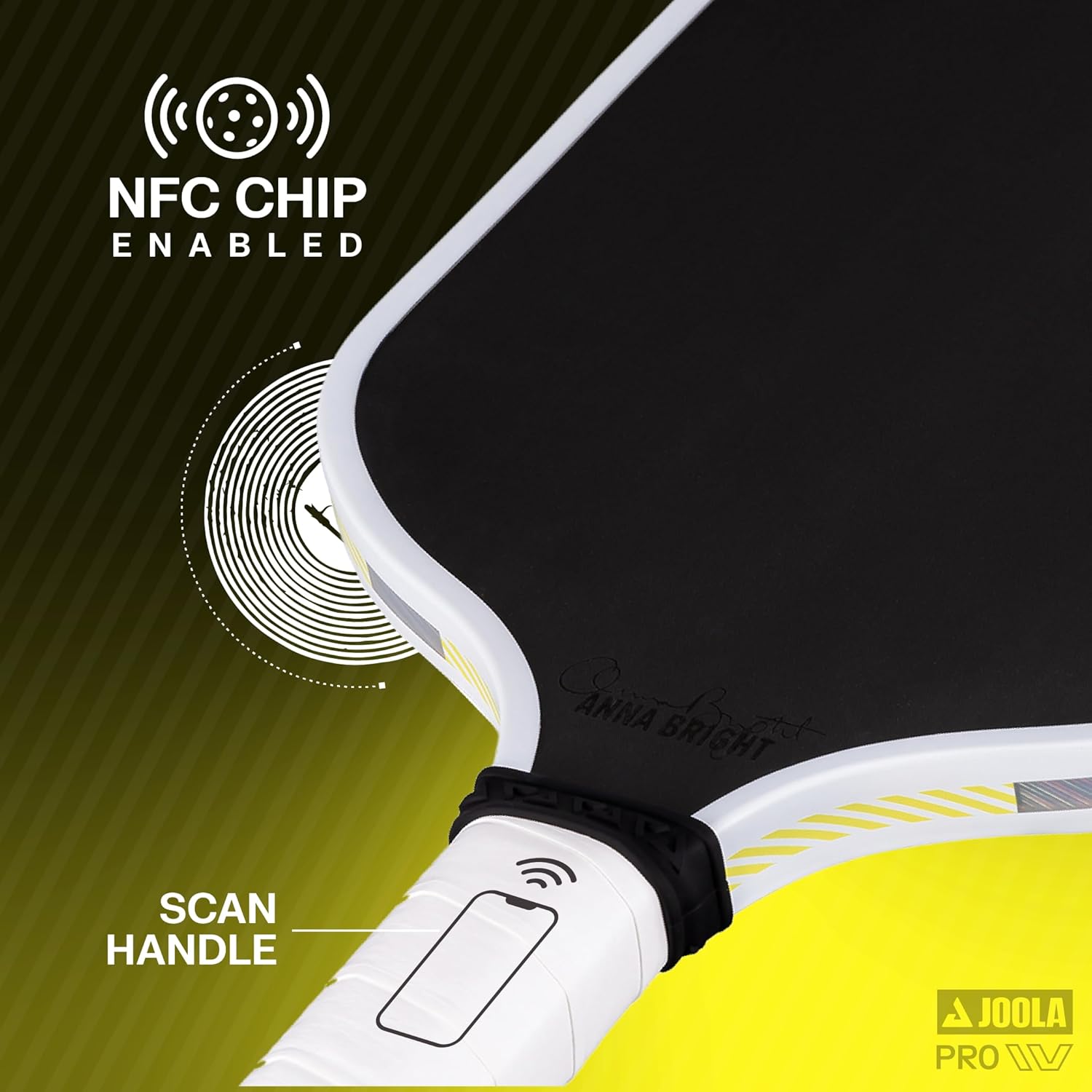 Anna Bright Scorpeus Pr IV carbon fiber paddle for competetive pickleball