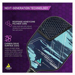 Jola Seneca CDS 16mm Pickleball Paddle with visible USAPA approval stamp - probadminton.in