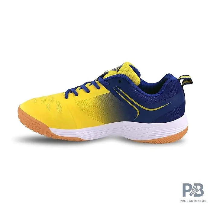 Nivia Hy-Court 3.0 Badminton Shoe | Yellow Blue - Probadminton