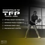 JOOLA pickelball paddle 14mm pop control lightweight