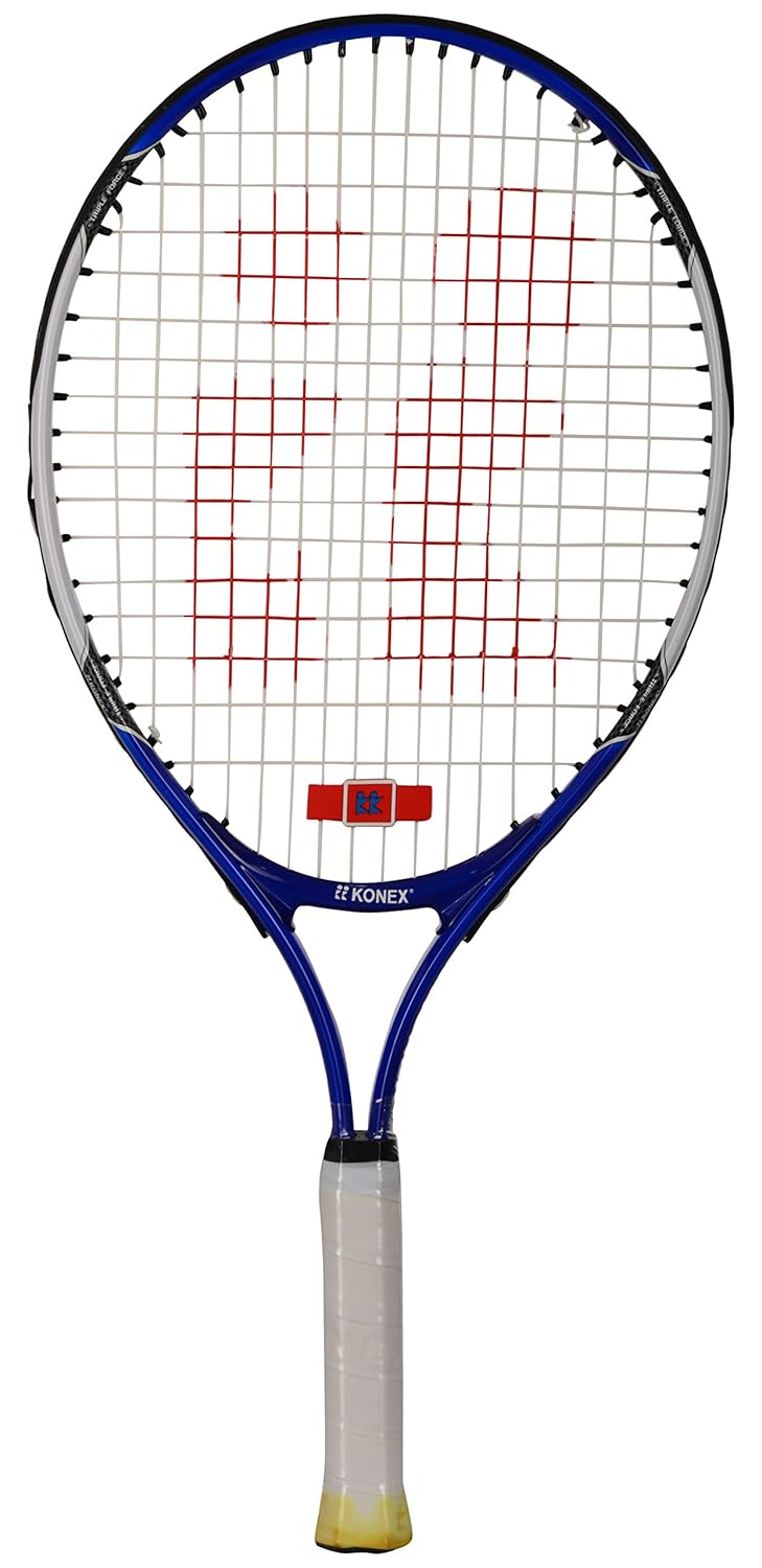 Konex carbon steel tenis racket size 21 for kidz – lightweight blue racquet

Konex carbon-steel tennies raquet 21 inch – junior tennis rakket for children