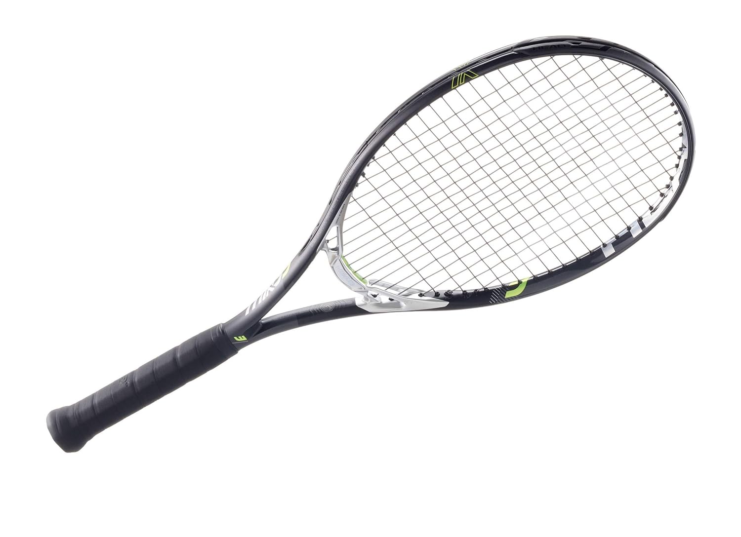 Alt Text: "Close-up of the Head Ultimate Grip on the MXG 3 Racquet (Size 4 3/8 inches), providing tackiness and ultra-soft feel. ProBadminton.in exclusive."


