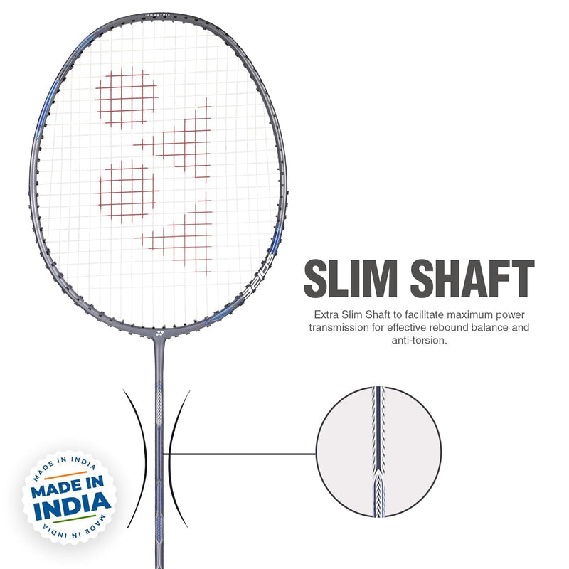 Yonex Astrox Attack 9 Badminton Racket | Gun Metal Gray
