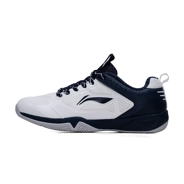LI-NING  Energy 10 Badminton Shoes ( White / Navy)