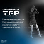 Joola Hyperion Pro IV pickleball paddel | carbon fiber technology | lightweight paddle with high control and power