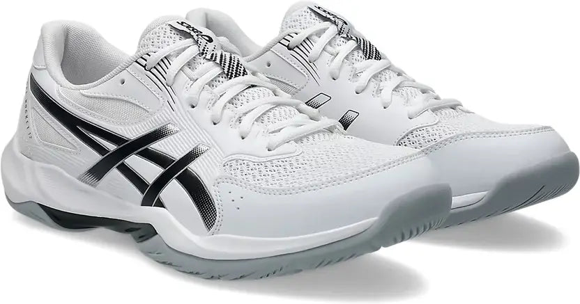 "Asics GEL Rocket 12 Badmiton Shoes Men White Black – ProBadminton.in"