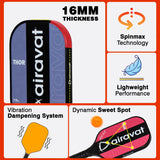 Airavat Thor 7408 USAPA-Approved Pickleball Paddle - Red/Blue Design for Aggressive Play | ProBadminton.in