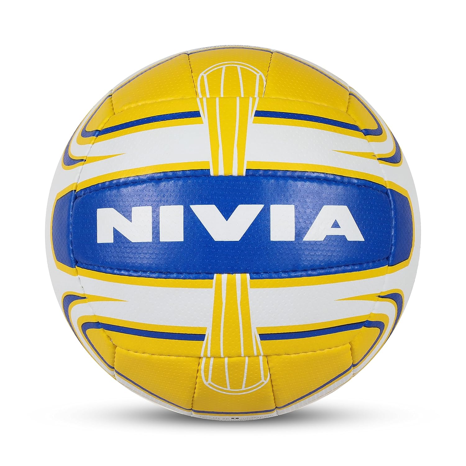 Nivia Super Synthetic Volleyball Size 4 – 18 Panel Hand Sewn Rubber Volleyball for Indoor & Outdoor Play