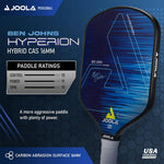 Jola Ben Johns Hyperion CAS 16mm Pickleball Paddle with its official USAPA approval stamp - probadminton.in