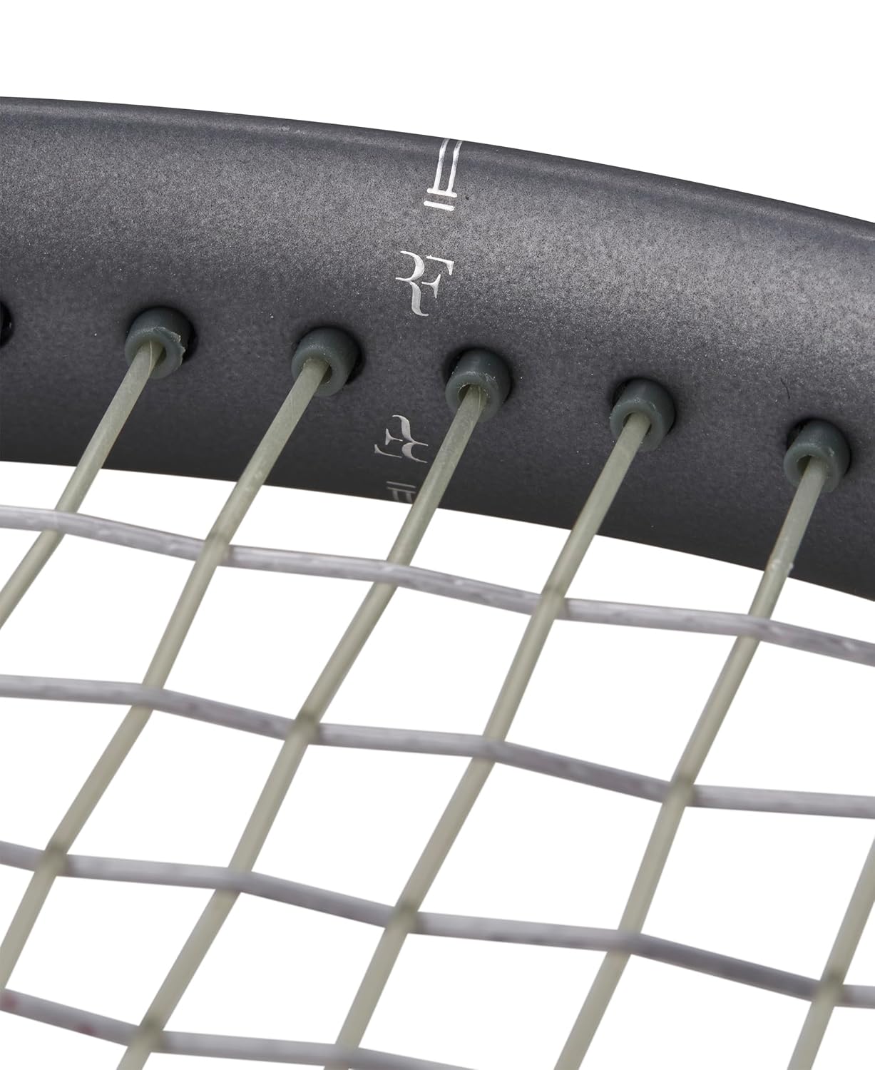 ProBadminton.in website screenshot featuring the Wilson RF 01 Future tennis rackt, emphasizing its unstrung design and top-quality features.