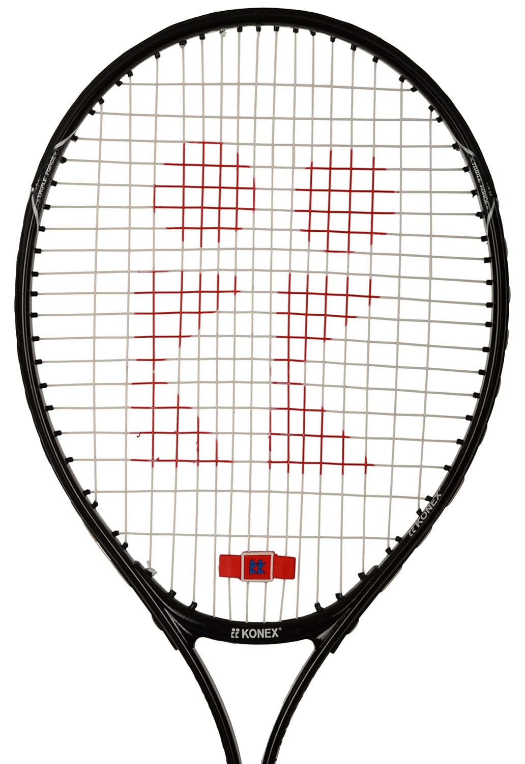Konex CLS 503 Tenis Racqet 25inch Carbon-Steel – Konx Tenis Rakcet Lightweight Durable Black – Pro Badminton India
