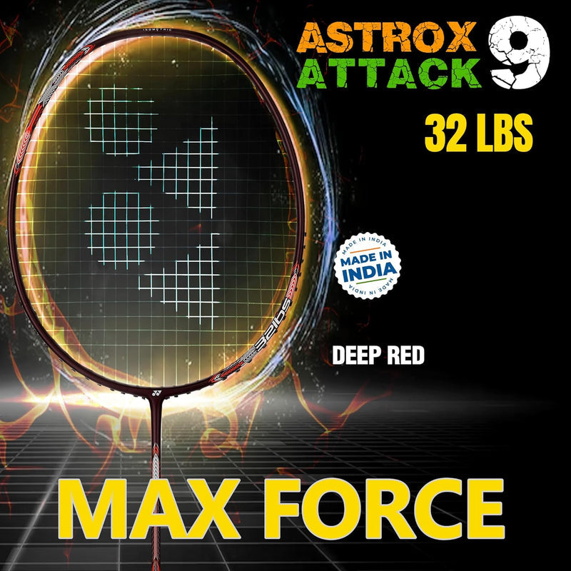 Yonex Astrox Attack 9 Badminton Racket | Dark Purple