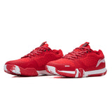 Li-Ning Saga Lite 6 Badminton Shoes (Red / White)