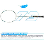 Apacs Counter Attack badmiton raket – light weight 35 lbs tension graphite racket