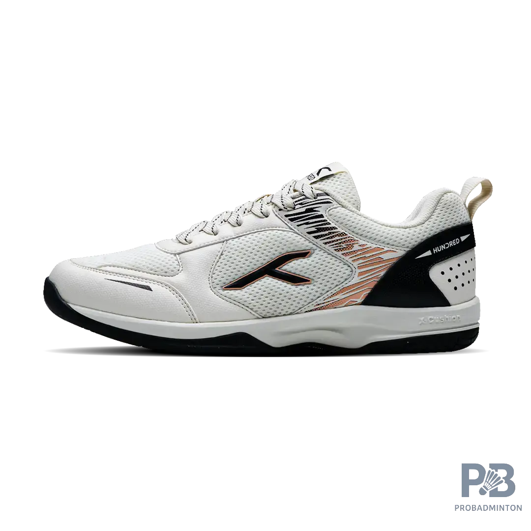 HUNDRED Court Star Pro Badminton Shoes 300g Lightweight, Non