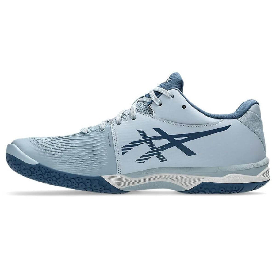 Asics COURT CONTROL FF 3 PARIS Badminton Shoes (DOLPHIN GREY/VINTAGE INDIGO)
