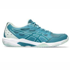 Asics GEL-ROCKET 11 Indoor Court Shoe ( Blue Teal / Pale Mint)