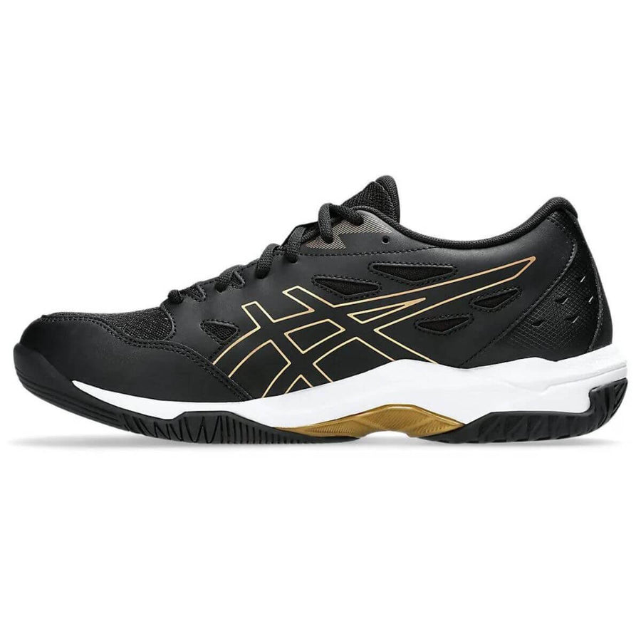 Asics GEL-ROCKET 11 Indoor Court Shoe ( Black / Pure Gold)