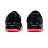 Hundred court Star Pro Badminton Shoes black/sea blue/orange